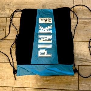 Pink brand satchel
